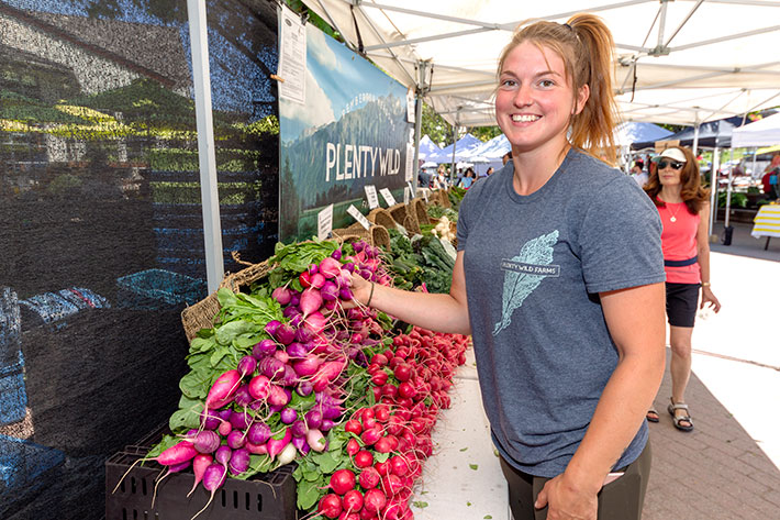 Whistler Farmers Market, summer.