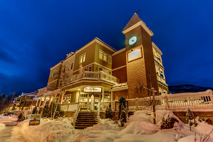 Winter in Pemberton, dining.