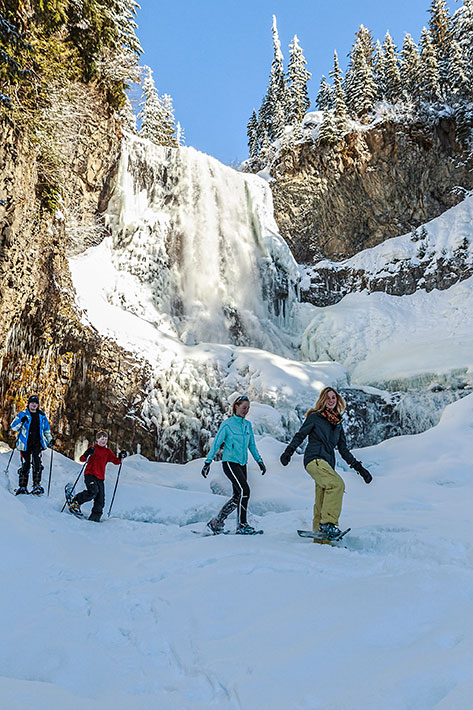 Callaghan Country Wilderness Adventures, snowshoeing, winter