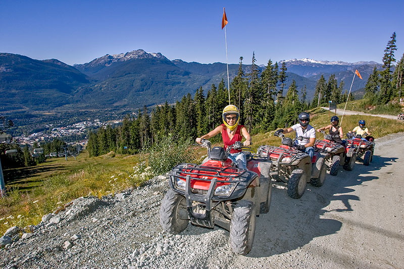 canadian wilderness adventures atv blackomb mountain