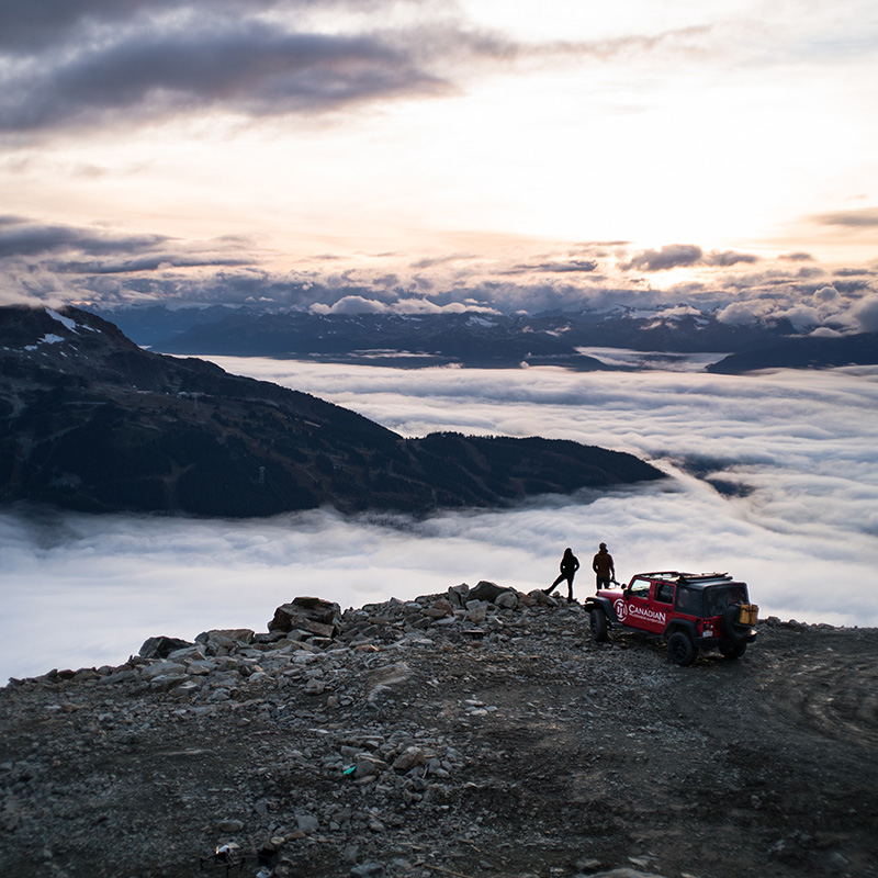 Whistler Heli Skiing, winter.