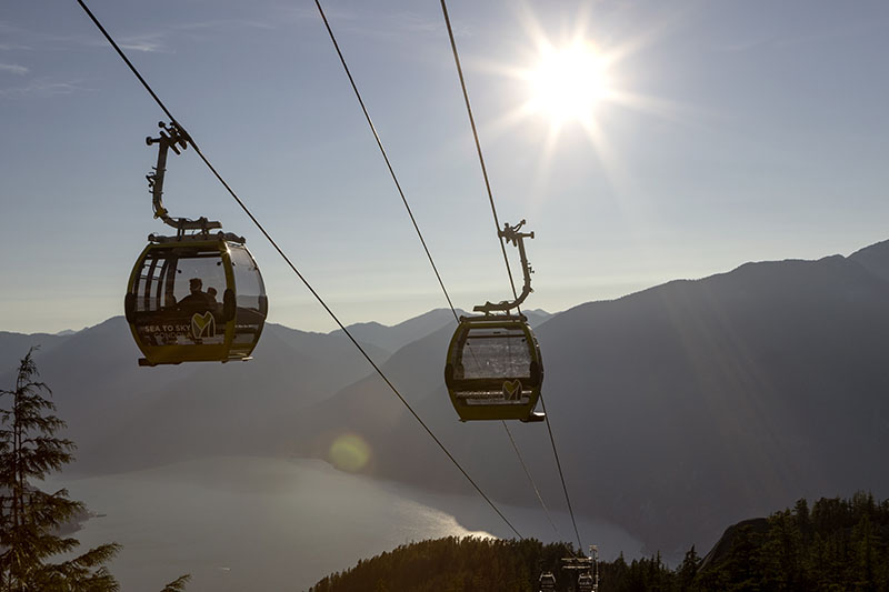 Winter in Pemberton, dining. 