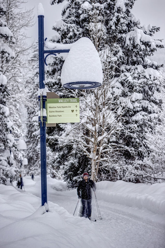 Whistler winter, Olympic Plaza