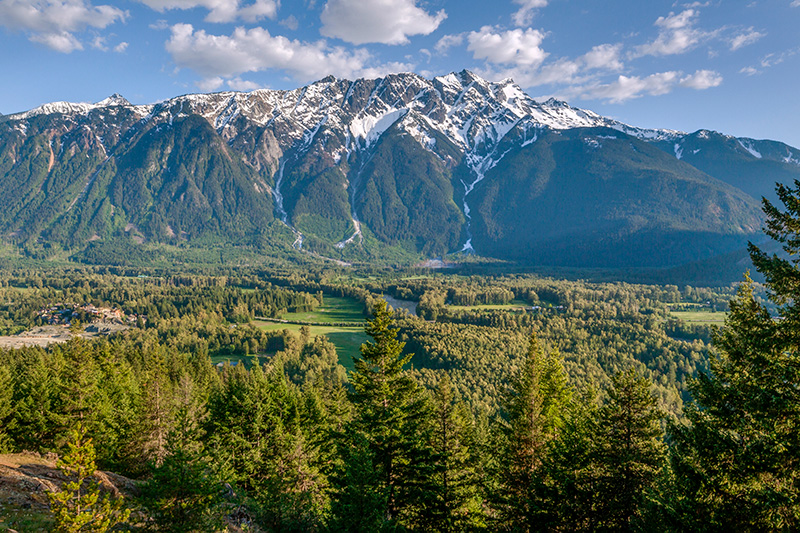 Winter in Pemberton, dining.